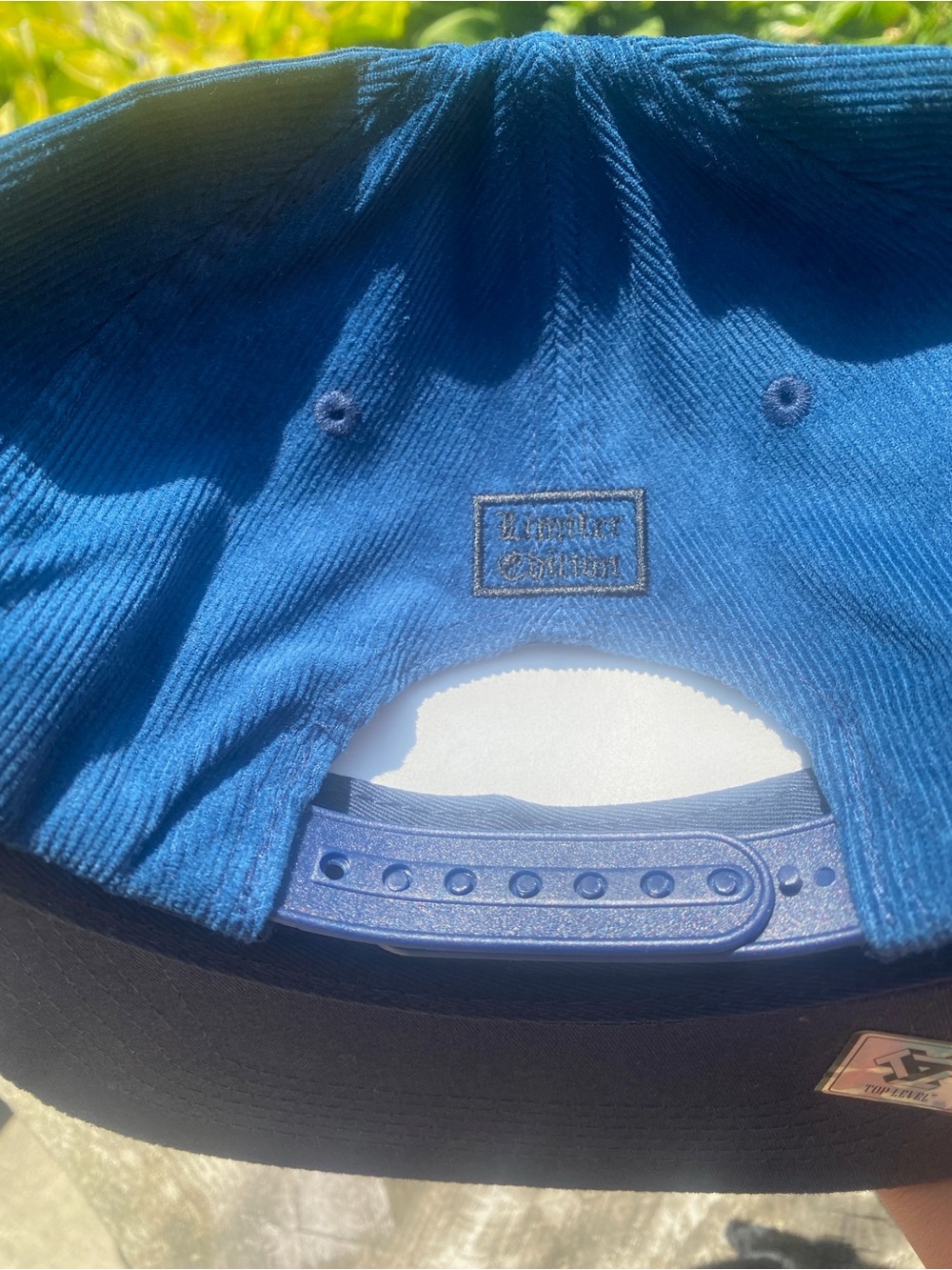 Blue Snapback Hat - Picture 2 of 2